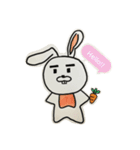 Rough bushy rabbit（個別スタンプ：3）