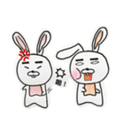 Rough bushy rabbit（個別スタンプ：11）