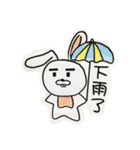 Rough bushy rabbit（個別スタンプ：14）