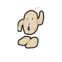 [LINEスタンプ] はにわっちさん