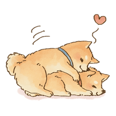 [LINEスタンプ] 可愛い柴犬の日常スタンプ3