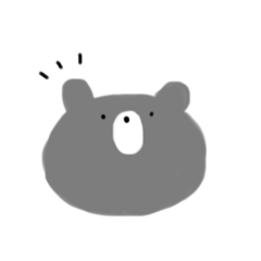 [LINEスタンプ] しんぷるくま