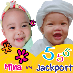 [LINEスタンプ] Mina vs Jackport