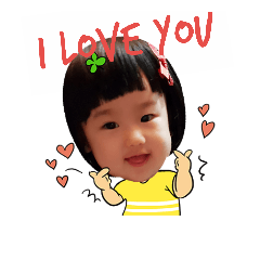 [LINEスタンプ] Smile Baby Smile Girl