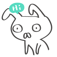 [LINEスタンプ] Melly Rabbit