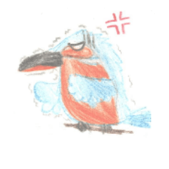 [LINEスタンプ] kingfisher yun