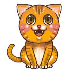 [LINEスタンプ] pluto is a cat