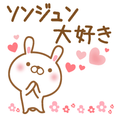 [LINEスタンプ] 大好きなソンジュンに送るスタンプ