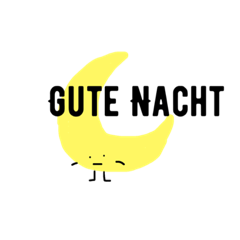 [LINEスタンプ] The Moon of German