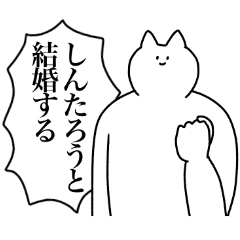 [LINEスタンプ] しんたろうに送るスタンプ2【使いやすい】