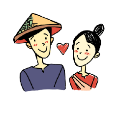 [LINEスタンプ] Jamu ＆ Tani