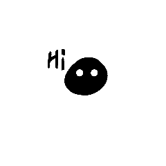 [LINEスタンプ] little black point