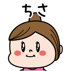 [LINEスタンプ] ☆ちさ☆のパリピ名前すたんぷ