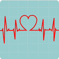 [LINEスタンプ] Heartbeat love heartbeat rockの画像（メイン）