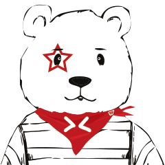 [LINEスタンプ] XOXO Bear