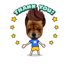 [LINEスタンプ] Love Chow Chow