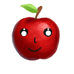 [LINEスタンプ] Apple.omyim