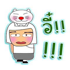 [LINEスタンプ] Hamaru^..^！1Love Dog.