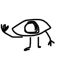 [LINEスタンプ] eye.123