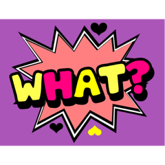 [LINEスタンプ] comic word