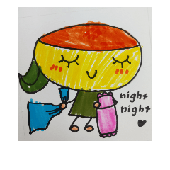 [LINEスタンプ] 5-year-old Penny's 1st workの画像（メイン）