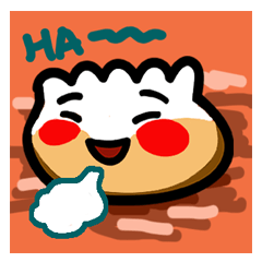 [LINEスタンプ] Very dumpling color