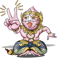 [LINEスタンプ] Hanuman