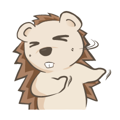 [LINEスタンプ] HedgeBear