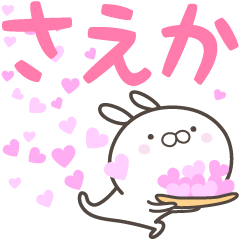 [LINEスタンプ] ☆☆さえかへ送る愛☆☆