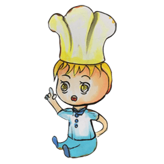 [LINEスタンプ] Little chef DU