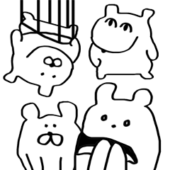 [LINEスタンプ] ハムスターっぽいイヌ 日常でつかえる