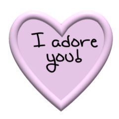 [LINEスタンプ] Candy Hearts Messages