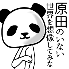 [LINEスタンプ] 原田■面白パンダ名前スタンプ