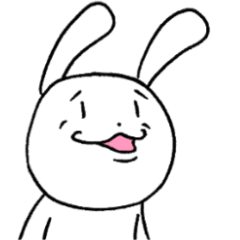 [LINEスタンプ] Usagi Rabbit - Funny Lifeの画像（メイン）