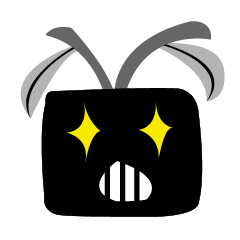 [LINEスタンプ] BlackSquare