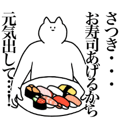 [LINEスタンプ] さつきに送るスタンプ2【使いやすい】