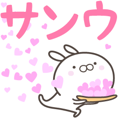 [LINEスタンプ] ☆☆サンウへ送る愛☆☆