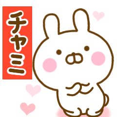 [LINEスタンプ] 好きすぎる❤チャミ❤に送るスタンプ 2