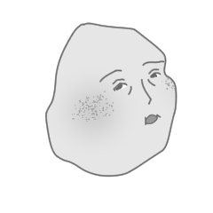 [LINEスタンプ] A Strange Head