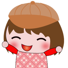 [LINEスタンプ] A Cute Girl the Daily Life