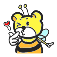 [LINEスタンプ] BB the BeeBear (TH) - Introduction