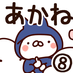 [LINEスタンプ] 【あかね】専用8の画像（メイン）