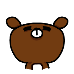 [LINEスタンプ] BK Bear