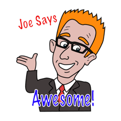 [LINEスタンプ] Joe Saysの画像（メイン）