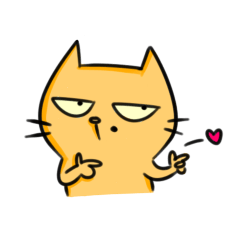 [LINEスタンプ] Oki the cat