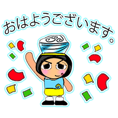 [LINEスタンプ] Shiro^..^！11Love you.