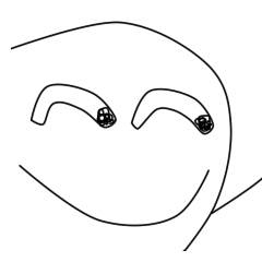 [LINEスタンプ] Smiling guy