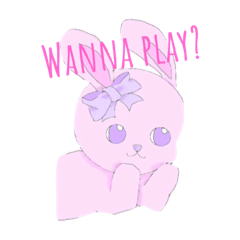 [LINEスタンプ] mimi the bunny: mimi and friends