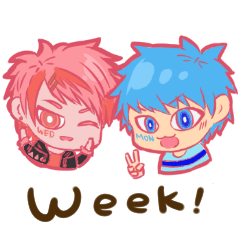 [LINEスタンプ] They are week！