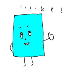 [LINEスタンプ] Mr.四角マン